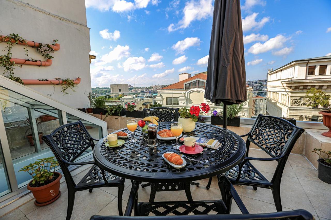 No 8 Galata Apartman Isztambul Kültér fotó