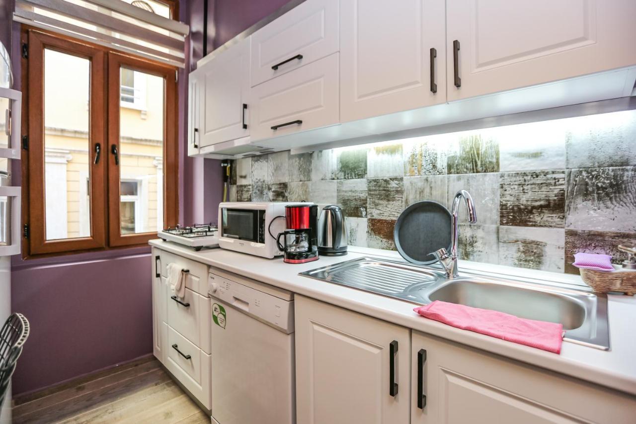 No 8 Galata Apartman Isztambul Kültér fotó