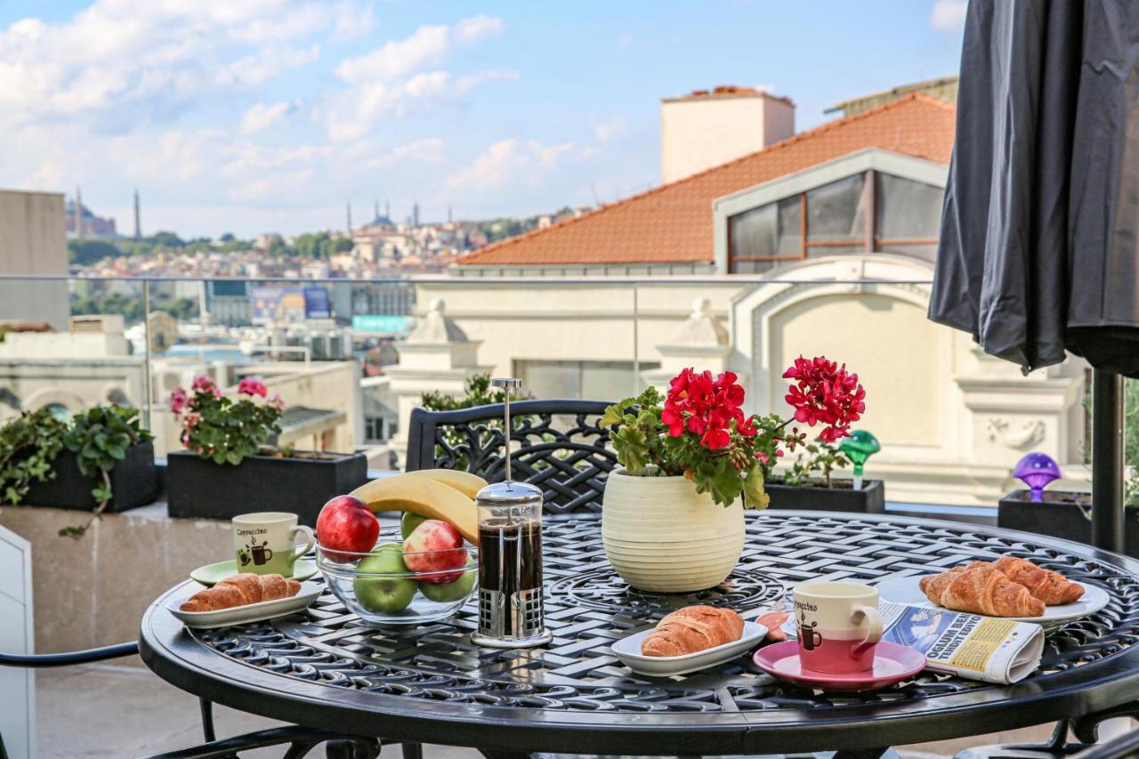 No 8 Galata Apartman Isztambul Kültér fotó