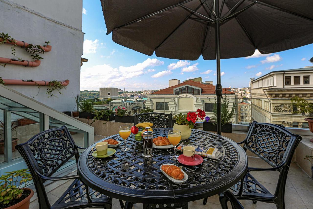 No 8 Galata Apartman Isztambul Kültér fotó